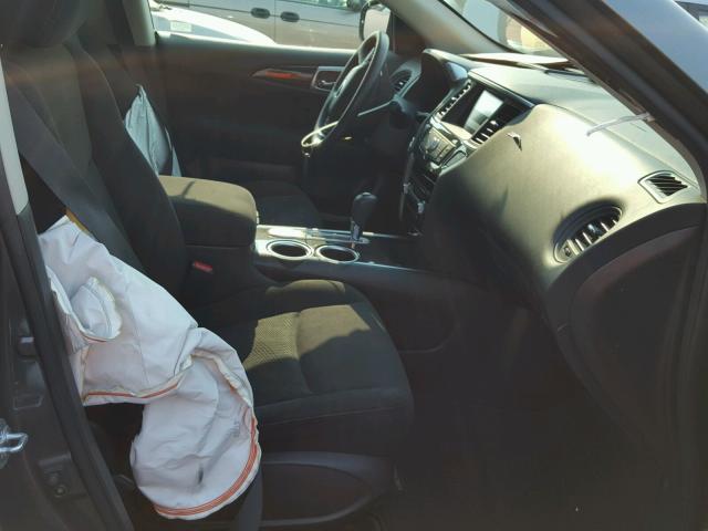 5N1AR2MN7GC623521 - 2016 NISSAN PATHFINDER GRAY photo 5