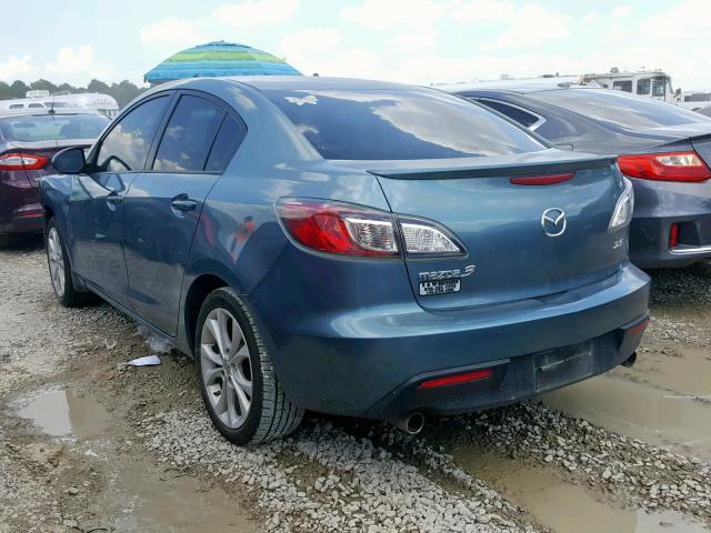 JM1BL1U58B1429475 - 2011 MAZDA 3 S TEAL photo 3