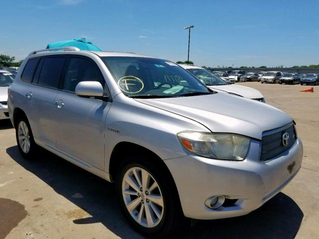 JTEEW44A882013542 - 2008 TOYOTA HIGHLANDER SILVER photo 1