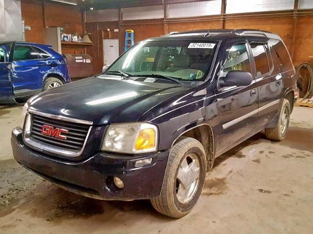 1GKET12S256118819 - 2005 GMC ENVOY XUV BLACK photo 2