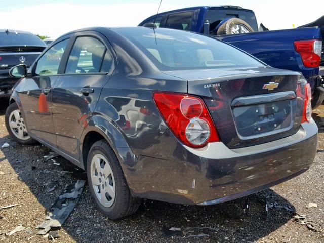 1G1JA5SH4G4128318 - 2016 CHEVROLET SONIC LS GRAY photo 3