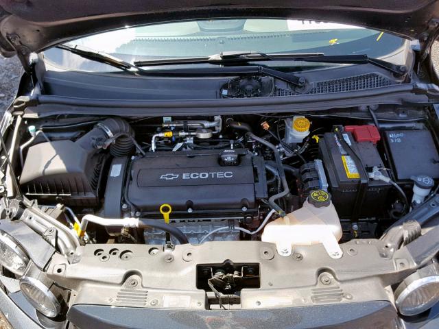 1G1JA5SH4G4128318 - 2016 CHEVROLET SONIC LS GRAY photo 7