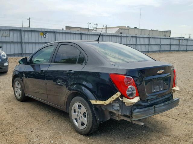 1G1JA5SH3D4128340 - 2013 CHEVROLET SONIC LS 黑色 照片 3