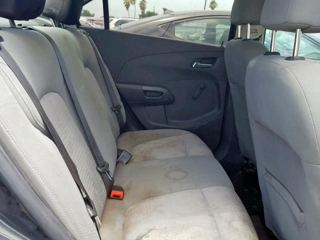 1G1JA5SH3D4128340 - 2013 CHEVROLET SONIC LS 黑色 照片 6