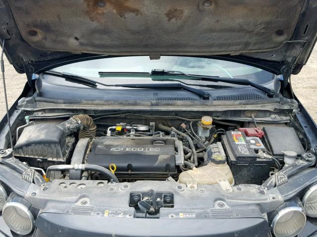 1G1JA5SH3D4128340 - 2013 CHEVROLET SONIC LS 黑色 照片 7