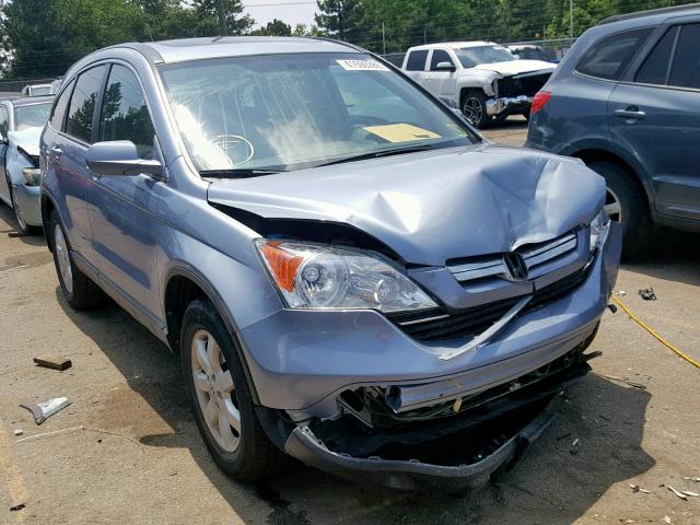 5J6RE487X8L046134 - 2008 HONDA CR-V EXL BLUE photo 1