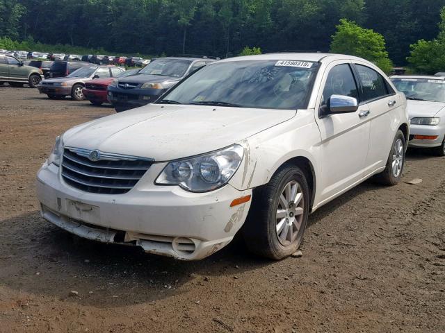 1C3CC4FB4AN123961 - 2010 CHRYSLER SEBRING TO WHITE photo 2