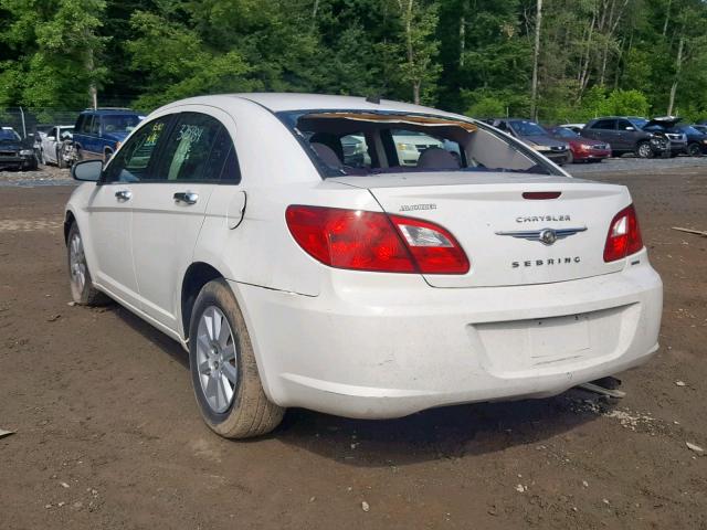 1C3CC4FB4AN123961 - 2010 CHRYSLER SEBRING TO WHITE photo 3