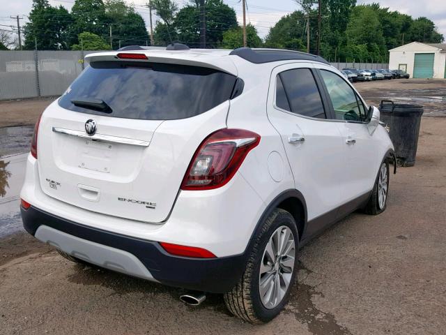 KL4CJESB2HB235614 - 2017 BUICK ENCORE PRE WHITE photo 4