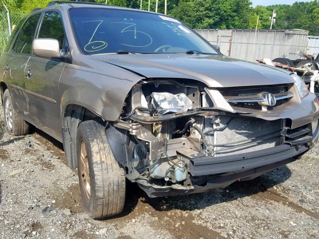 2HNYD18613H504430 - 2003 ACURA MDX TOURIN TAN photo 9