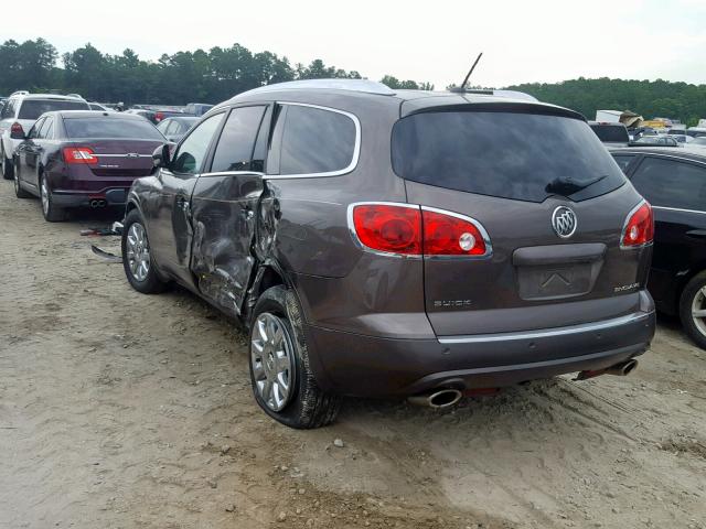 5GAKRCED4CJ383968 - 2012 BUICK ENCLAVE BROWN photo 3