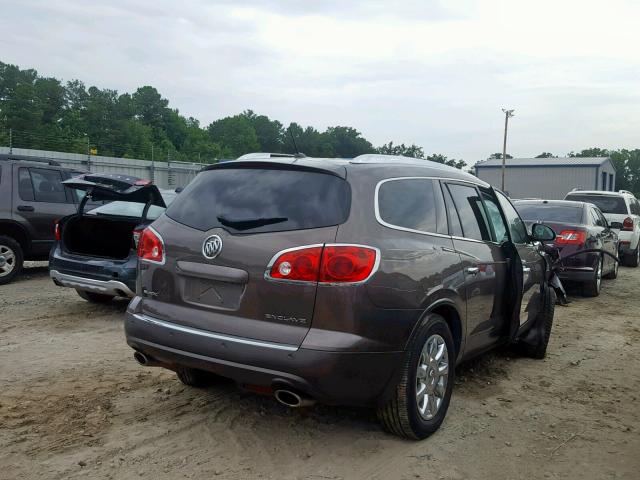 5GAKRCED4CJ383968 - 2012 BUICK ENCLAVE BROWN photo 4