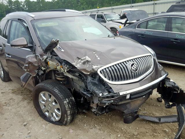 5GAKRCED4CJ383968 - 2012 BUICK ENCLAVE BROWN photo 9