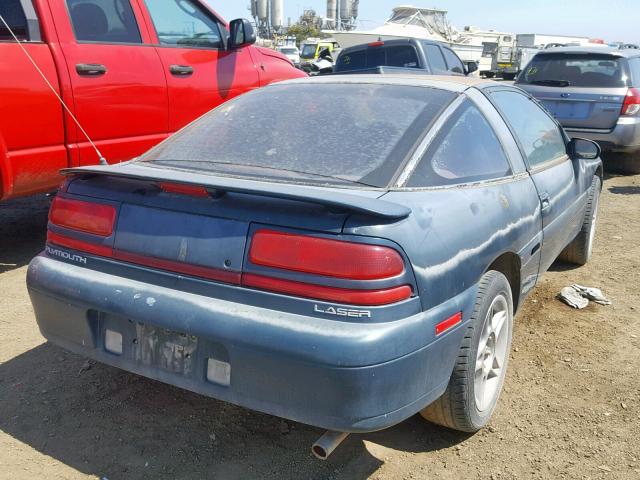 4P3CF34B3PE098655 - 1993 PLYMOUTH LASER GREEN photo 4