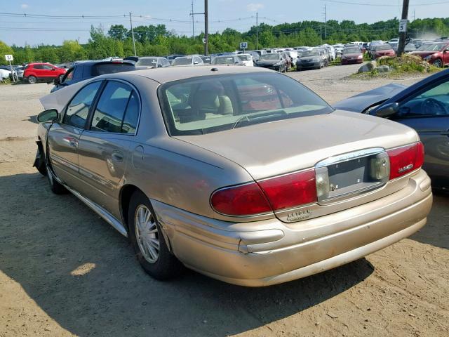 1G4HP52K25U151606 - 2005 BUICK LESABRE CU TAN photo 3