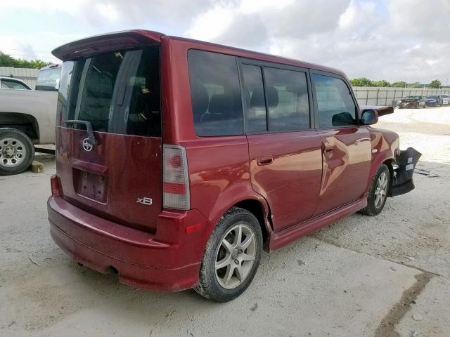 JTLKT334064082365 - 2006 TOYOTA SCION XB 栗色 照片 4