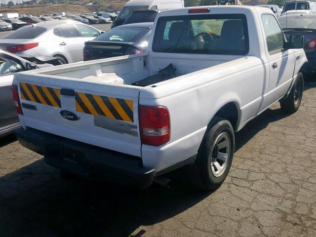 1FTKR1AD3BPA19822 - 2011 FORD RANGER WHITE photo 4