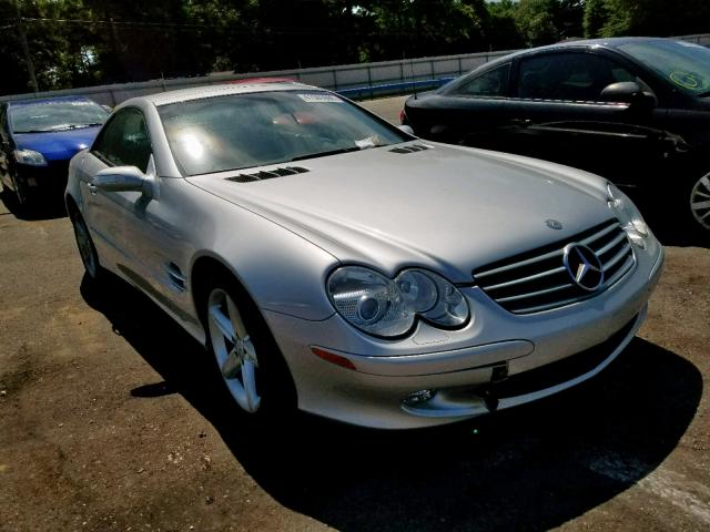 WDBSK75F94F073832 - 2004 MERCEDES-BENZ SL 500 SILVER photo 1