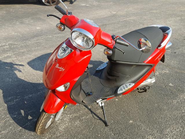 RFVPAP5A0K1125136 - 2019 GENUINE SCOOTER CO. BUDDY 50 RED photo 2