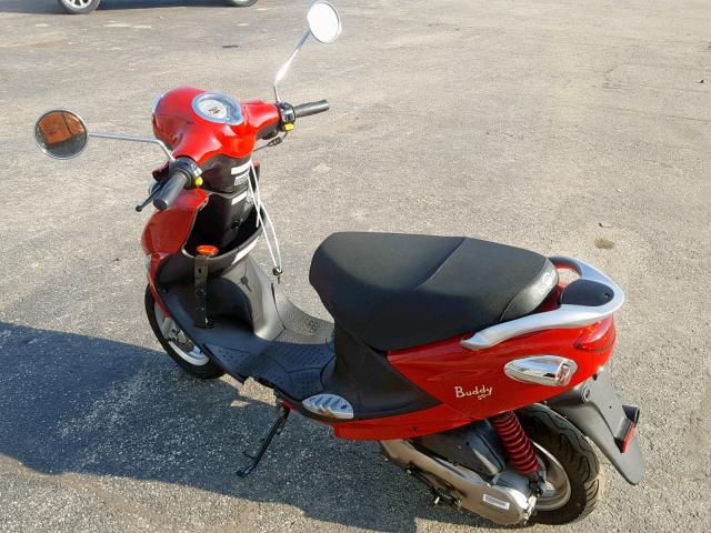 RFVPAP5A0K1125136 - 2019 GENUINE SCOOTER CO. BUDDY 50 RED photo 3