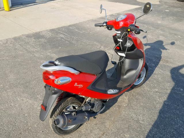 RFVPAP5A0K1125136 - 2019 GENUINE SCOOTER CO. BUDDY 50 RED photo 4