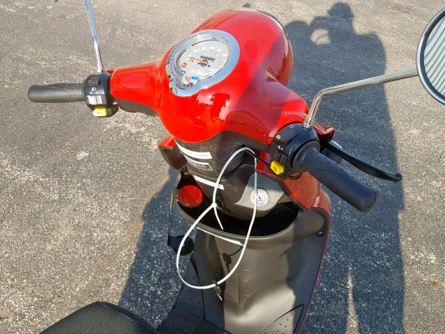 RFVPAP5A0K1125136 - 2019 GENUINE SCOOTER CO. BUDDY 50 RED photo 5