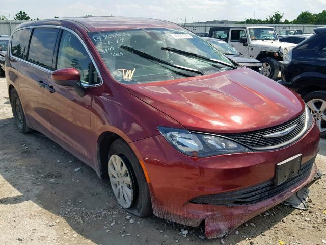 2C4RC1AG2JR157214 - 2018 CHRYSLER PACIFICA L MAROON photo 1