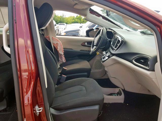 2C4RC1AG2JR157214 - 2018 CHRYSLER PACIFICA L MAROON photo 5