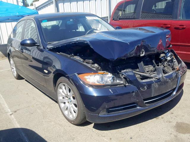 WBAVD53577A008676 - 2007 BMW 335 XI BLUE photo 1