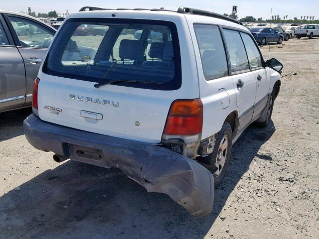 JF1SF635XYH721494 - 2000 SUBARU FORESTER L WHITE photo 4