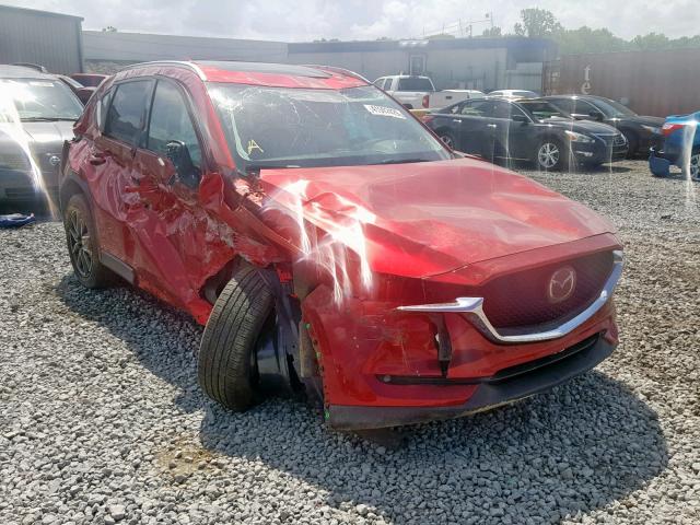 JM3KFADL1H0221157 - 2017 MAZDA CX-5 GRAND RED photo 1