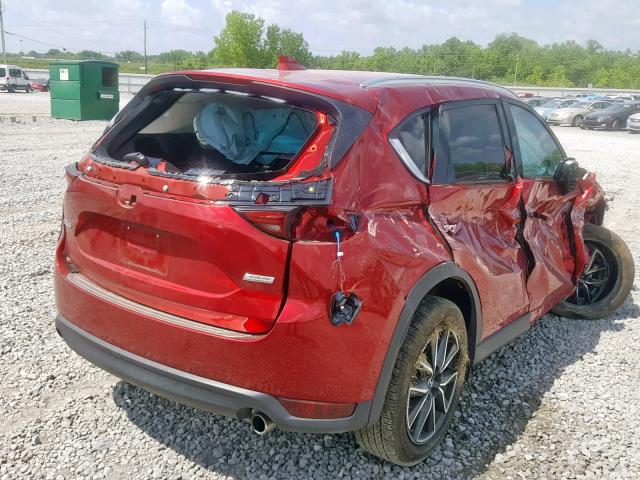 JM3KFADL1H0221157 - 2017 MAZDA CX-5 GRAND RED photo 4