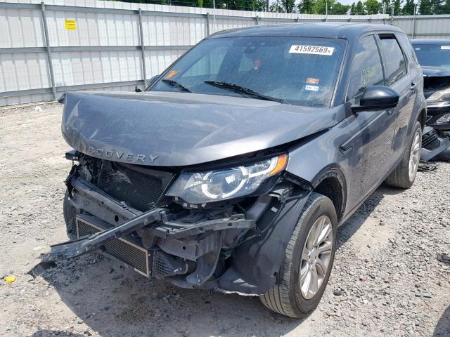 SALCP2BG2FH532870 - 2015 LAND ROVER DISCOVERY GRAY photo 2