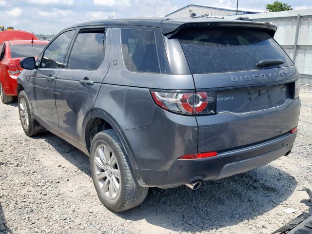 SALCP2BG2FH532870 - 2015 LAND ROVER DISCOVERY GRAY photo 3