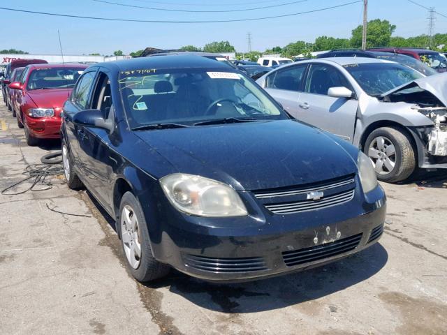 1G1AL58F387317543 - 2008 CHEVROLET COBALT LT BLACK photo 1