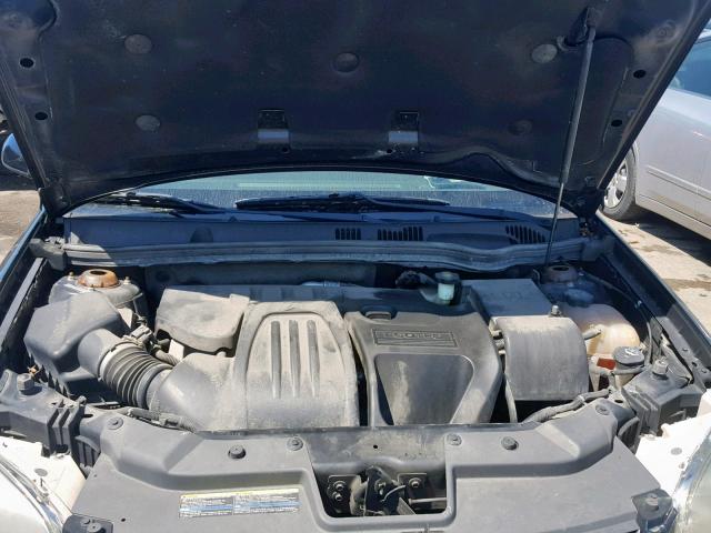 1G1AL58F387317543 - 2008 CHEVROLET COBALT LT BLACK photo 7