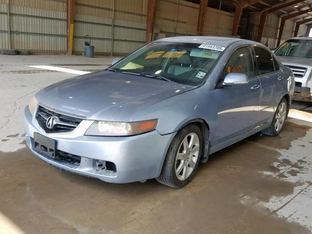 JH4CL96845C005695 - 2005 ACURA TSX BLUE photo 2