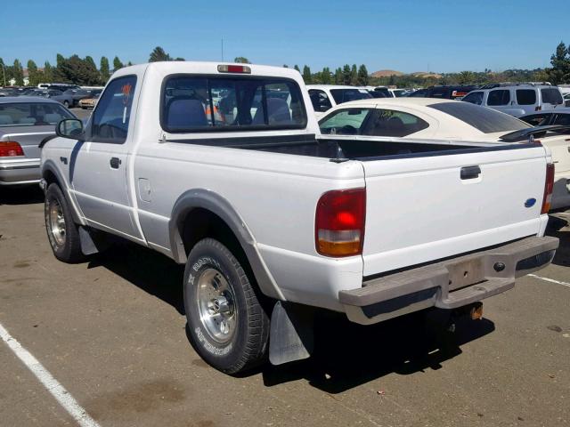 1FTCR11X1PPB01134 - 1993 FORD RANGER WHITE photo 3