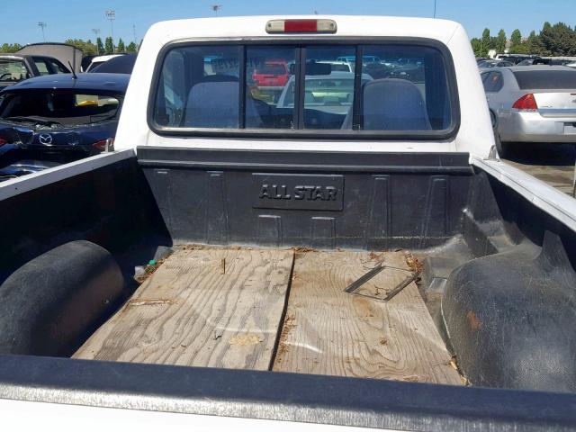 1FTCR11X1PPB01134 - 1993 FORD RANGER WHITE photo 6