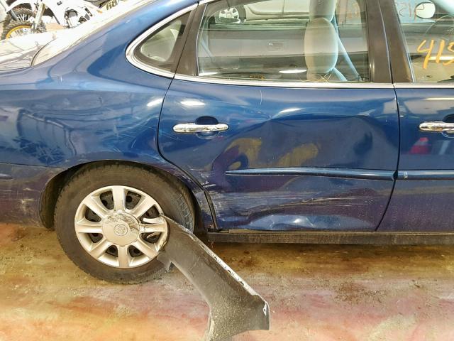 2G4WC562551318078 - 2005 BUICK LACROSSE C BLUE photo 9