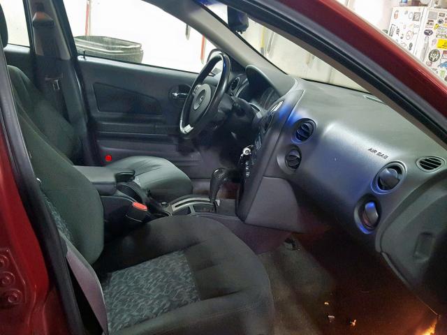 2G2WS522741112003 - 2004 PONTIAC GRAND PRIX RED photo 5