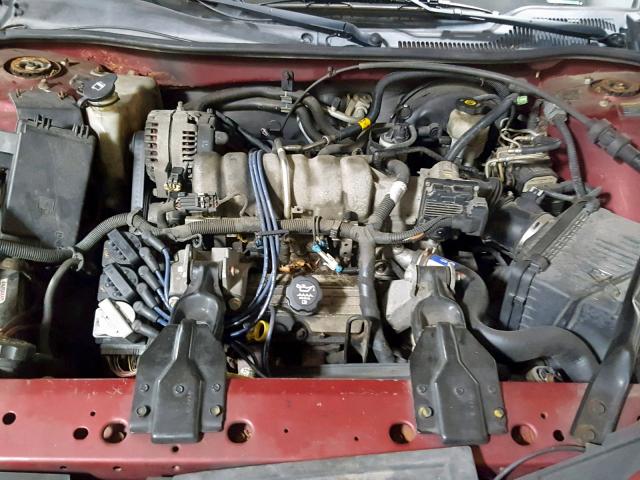 2G2WS522741112003 - 2004 PONTIAC GRAND PRIX RED photo 7