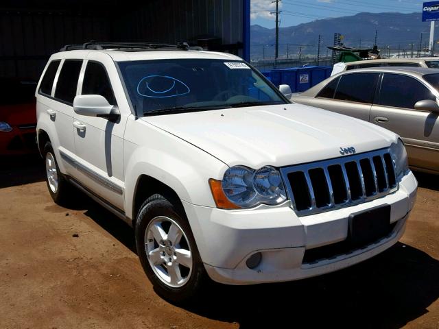 1J8HR58N68C162806 - 2008 JEEP GRAND CHER WHITE photo 1