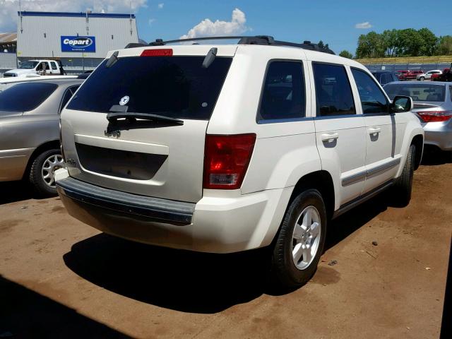 1J8HR58N68C162806 - 2008 JEEP GRAND CHER WHITE photo 4