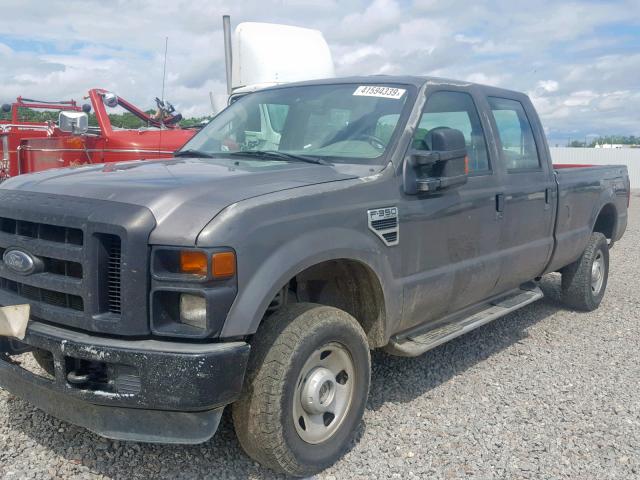 1FTWW31578EC76873 - 2008 FORD F350 SRW S GRAY photo 1