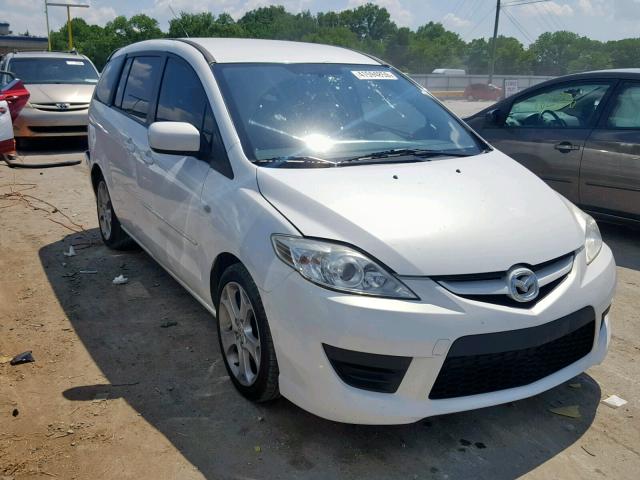 JM1CR293490348263 - 2009 MAZDA 5 WHITE photo 1