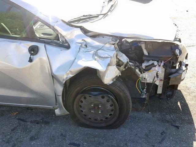 KNADM4A31G6677326 - 2016 KIA RIO LX SILVER photo 9