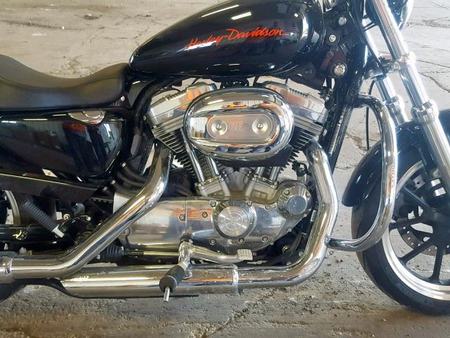 1HD4CR215EC430355 - 2014 HARLEY-DAVIDSON XL883 SUPE BLACK photo 7