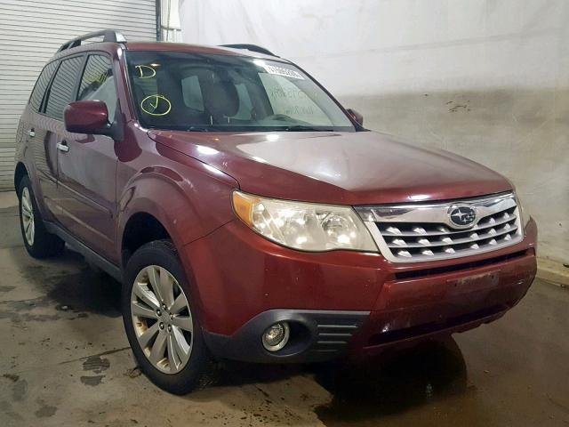 JF2SHAEC2BH705771 - 2011 SUBARU FORESTER L MAROON photo 1