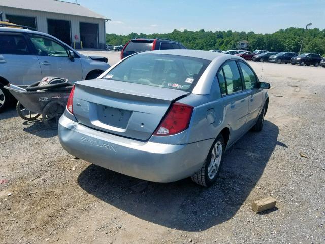 1G8AK52F13Z136399 - 2003 SATURN ION LEVEL BLUE photo 4